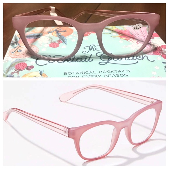 Rectangle +1.00 Mauve Tint Readers - Picture 4 of 4